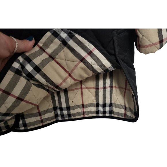 Burberry London Quilted Barn Jacket Nova Check Lining - Picture 8 of 16
